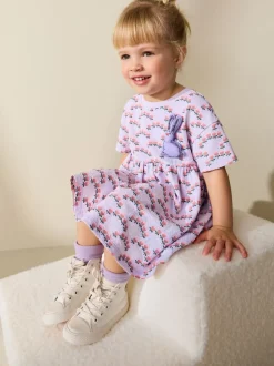 Next Lapin lilas - Robe en jersey (3mois à7ans) Sale