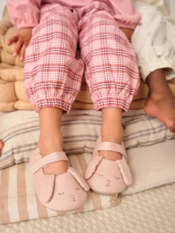 Next Lapin rose - Chaussons style babies Discount