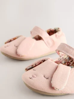 Next Lapin rose - Chaussons style babies Discount