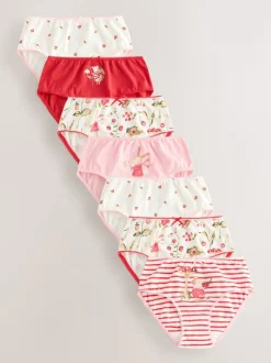 Next - Paquet de slips 7 (1.5-12ans) Lapin rouge