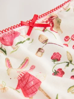 Next - Paquet de slips 7 (1.5-12ans) Lapin rouge