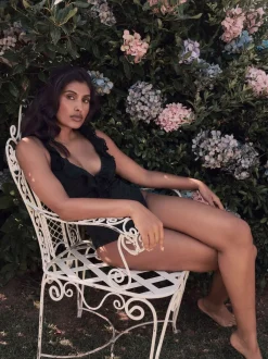 Laura Ashley Maillot de bain brodé Tummy Control Sale