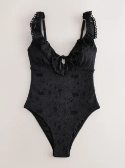 Laura Ashley Maillot de bain brodé Tummy Control Sale