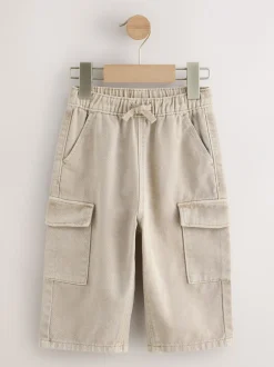 Next Lavé à la pierre - Pantalon cargo ample (3mois-7ans) New