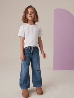 Next - Jeans à jambe large (3-16ans) Lave-vaisselle foncé Online