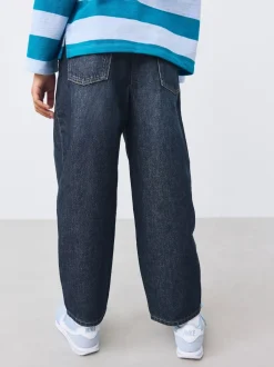 Next - Jeans Barrel (3-16ans) Lave-vaisselle foncé Outlet