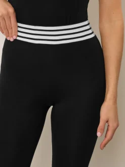 Long Tall Sally Leggings rayés à la taille Sale
