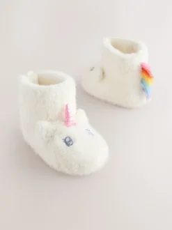 Next Licorne blanche - Bottes Slipper Online