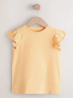 Next Licorne blanche - Lot de 3 t-shirts à manches volantées (3-16ans) New