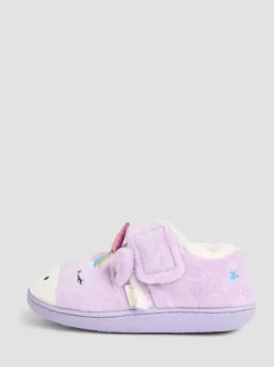 Jojo Maman Bébé Licorne lilac - Chaussons licorne Discount