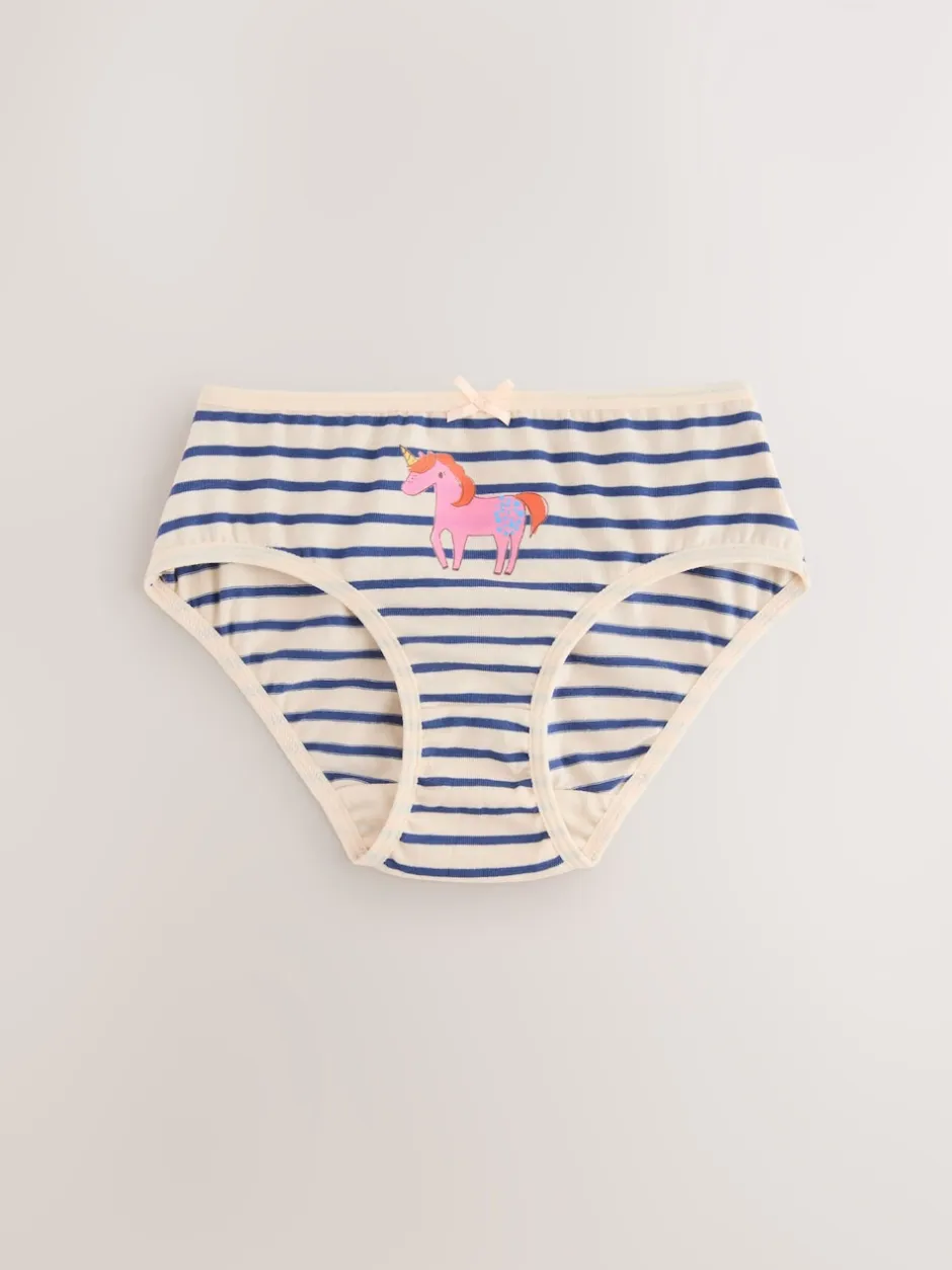 Next - Paquet de slips 7 (1.5-12ans) Licorne rayée Outlet