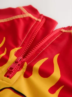 Next Lightning McLain - Ensemble Rash Gilet et short de bain (3mois-7ans)