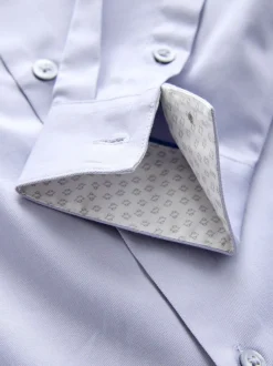 Next - Manches longues Chemises à bordures intelligentes (3-16yrs) lilas New