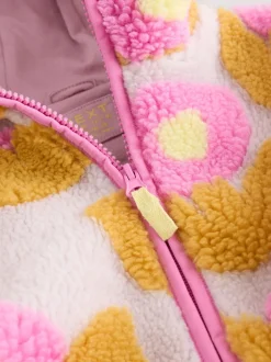 Next Lilas imprimé floral - Polaire zippée (3mois-7ans) New