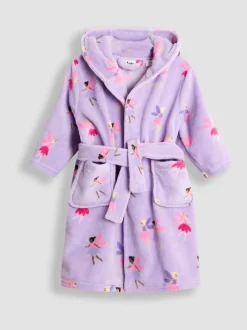 Jojo Maman Bébé - Peignoir Lilas motif fée Sale