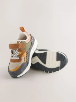 Next - Entraîneurs en dentelle élastique Lion Marron Clearance