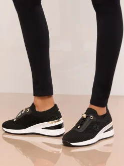 Lipsy Baskets de sport Tapis de couloir Compensée Milieu en maille Discount