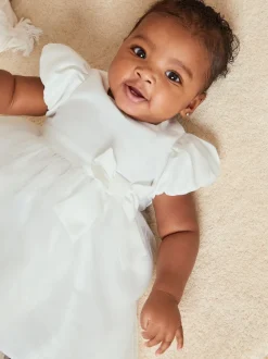 Lipsy Bébé Manche bouffante Occasion Robe (0mths-5yrs) Outlet