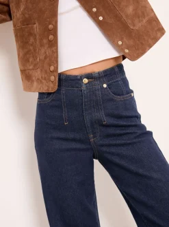 Lipsy Jean habillé à détail couture jambe large Clearance