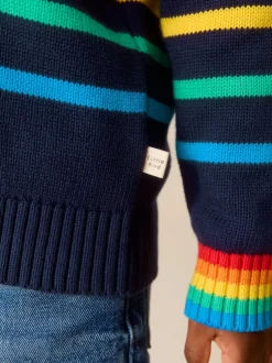 Little Bird by Jools Oliver Pull zippé en maille à manches longues 1/4 New