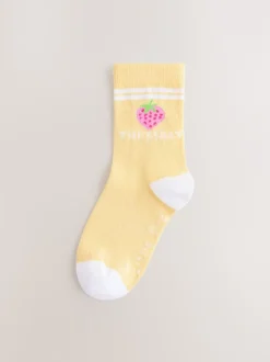 Little Bird by Jools Oliver Lot de 7 paires de chaussettes arc-en-ciel pastel Best