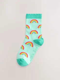 Little Bird by Jools Oliver Arc-en-ciel Chaussettes 5 Lot Discount