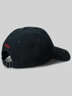 Polo Ralph Lauren - Casquette classique Logo noir/rouge Clearance