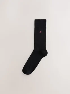 Next Logo vert/bleu/rouge - Chaussettes fraîches brodées durables