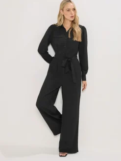 Long Tall Sally combinaison boutonnée à manches longues Outlet