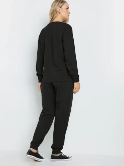 Long Tall Sally Jogging à cordon de serrage à manchettes Discount