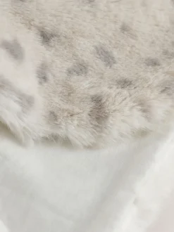 Next Léopard - Veste imprimée en fausse fourrure bébé (0mois-3ans) Online