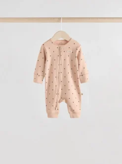 Next Léopard et cerise monochrome - Lot de 4 dors-bien zippés pour Bébé Imprimé (0mois à3ans) Best