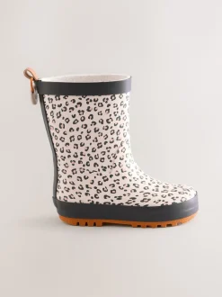 Next Léopard neutre - Bottes de pluie Clearance
