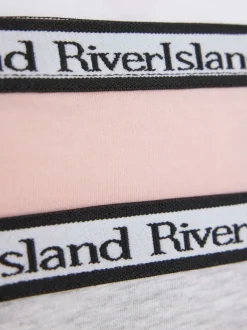 River Island Lot de 5 Caleçons Mix