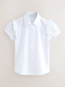 Clarks Lot de 2 chemises d’école à manches courtes à volants Online