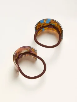 Fat Face Lot de 2 cravates FatFace en résine Hot