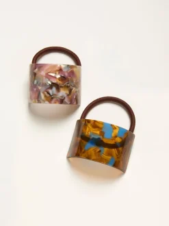 Fat Face Lot de 2 cravates FatFace en résine Hot