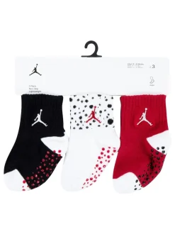 Jordan Lot de 3 paires de chaussettes Grippy blanches Online