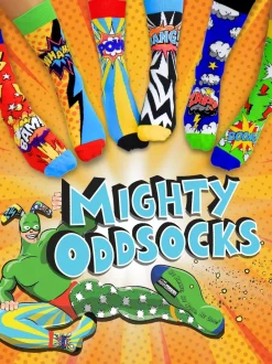 United Odd Socks Lot de 6 paires de chaussettes Super Hero Comic Best