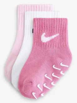 Nike Lot de 3 paires de chaussettes Gripper