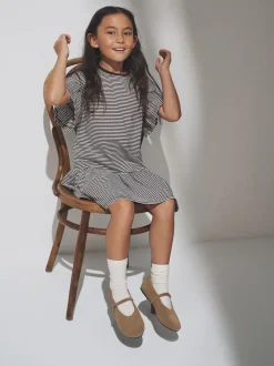 The Set Lot de 3 robes en jersey à manches courtes et volants