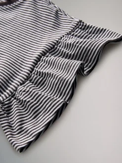 The Set Lot de 3 robes en jersey à manches courtes et volants