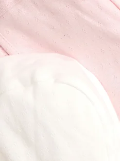 Jojo Maman Bébé Lot de 2bonnets en pointelle Hot