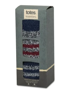 Totes Lot de chaussettes Toasties douillettes super douces pour homme Discount