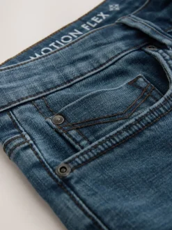 Next - Ajustement droit - Jean Motionflex Lumière bleue Sale