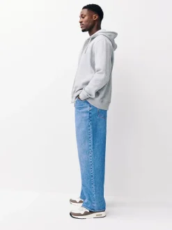 Next - Coupe ample - délavé vintage Denim Jeans Lumière bleue Sale