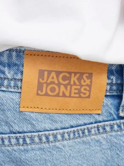 JACK & JONES JUNIOR Lumière bleue - JACK & JONES Jean Chris Junior coupe décontractée Discount