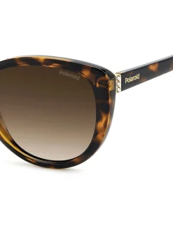 Polaroid Lunettes de soleil marron œil de chat Best