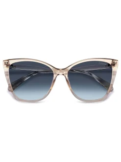 Polaroid Lunettes de soleil rectangulaires Nude Sale