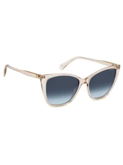 Polaroid Lunettes de soleil rectangulaires Nude Sale